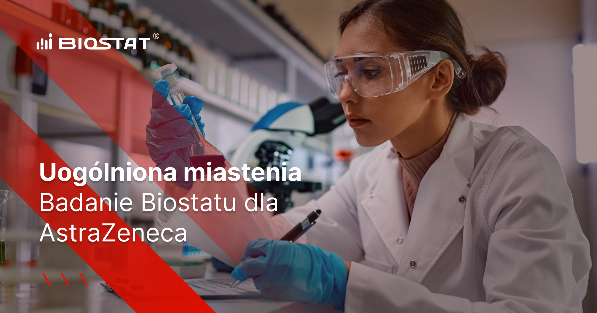 Badanie dot. uogólnionej miastenii dla spółki AstraZeneca